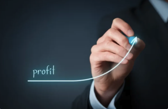 Hand Drawing Exponential Profit Curve